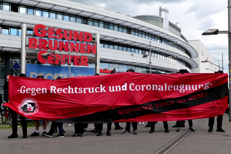 Antifascist demonstration Berlin-Wedding 2021-05-21 08