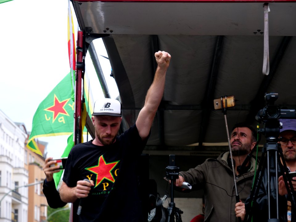 Anticolonial March Berlin 2019 Rojava block 40