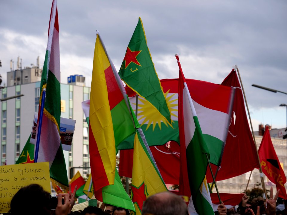 Anticolonial March Berlin 2019 Rojava block 38
