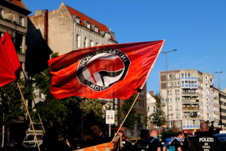 Antifascist demonstration against KDW in Berlin-Wedding 2020-07-31 54