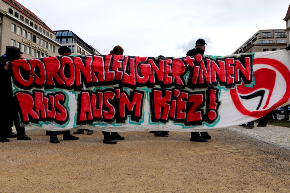 Antifascist demonstration Berlin 2021-03-20 06