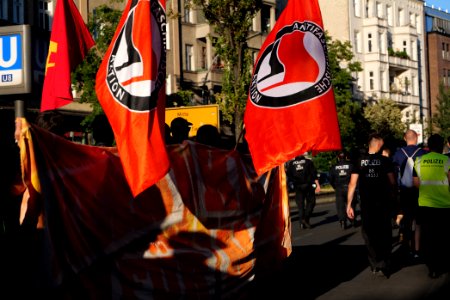 Antifascist demonstration against KDW in Berlin-Wedding 2020-07-31 53