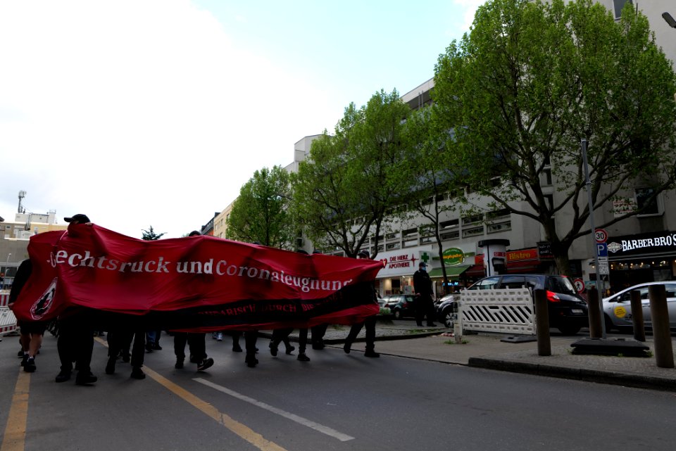Antifascist demonstration Berlin-Wedding 2021-05-21 14