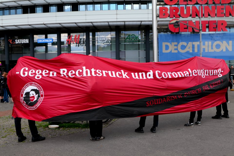 Antifascist demonstration Berlin-Wedding 2021-05-21 05