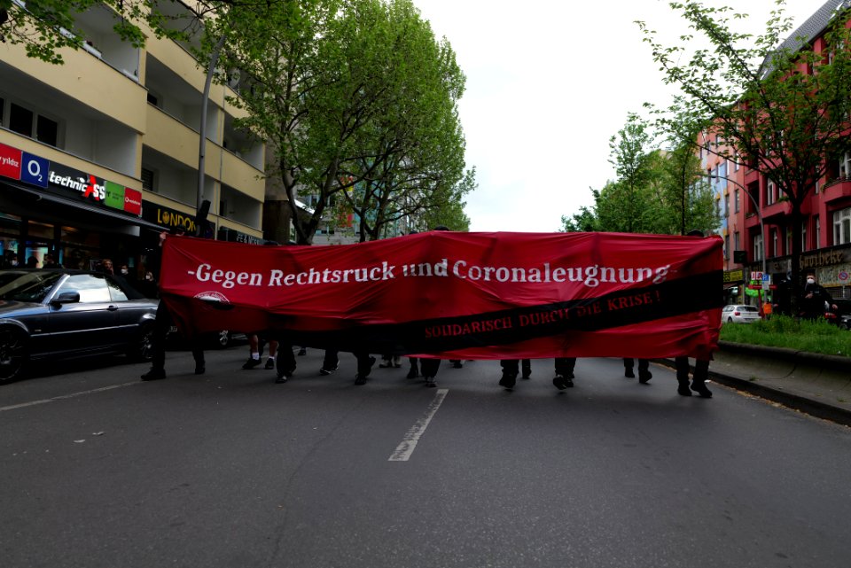 Antifascist demonstration Berlin-Wedding 2021-05-21 12