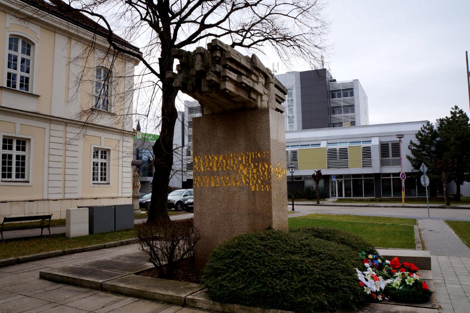 Anti-fascist memorial, Trnava, Slovakia