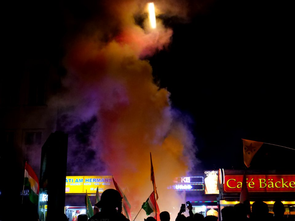 Anticolonial March Berlin 2019 Rojava block 62