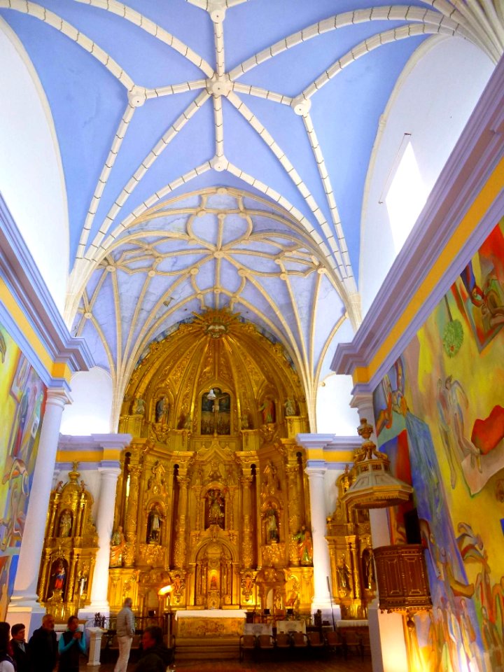 Antezana - San Miguel Arcángel, interior, 'Pinturas para la Vida' (Xabier Egaña) 23
