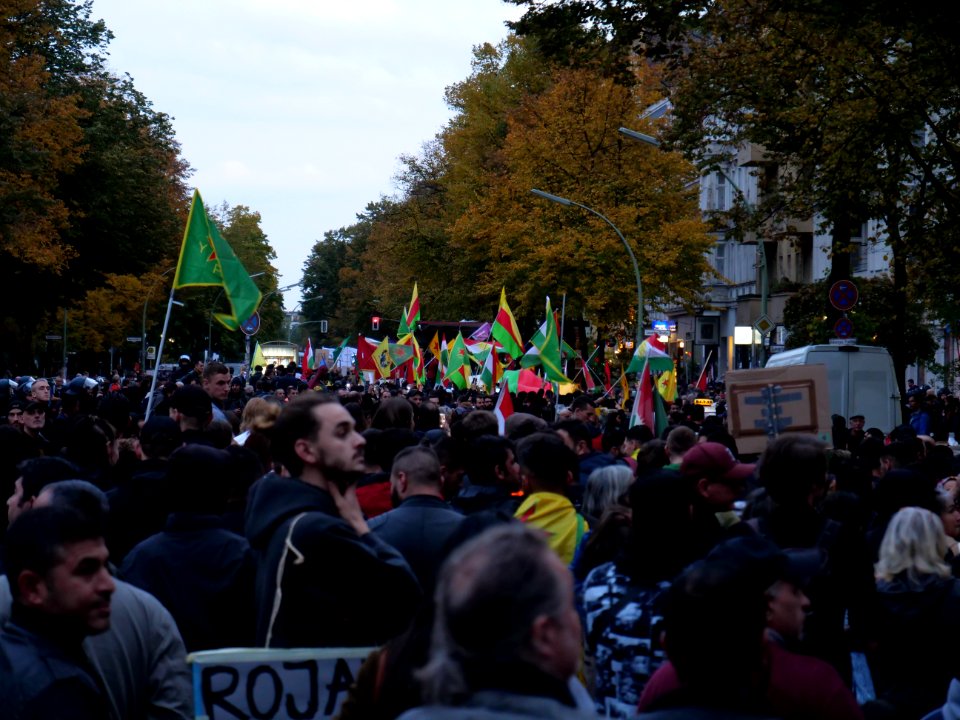 Anticolonial March Berlin 2019 Rojava block 56