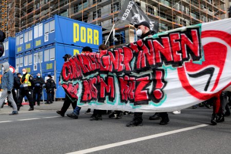 Antifascist demonstration Berlin 2021-03-20 19