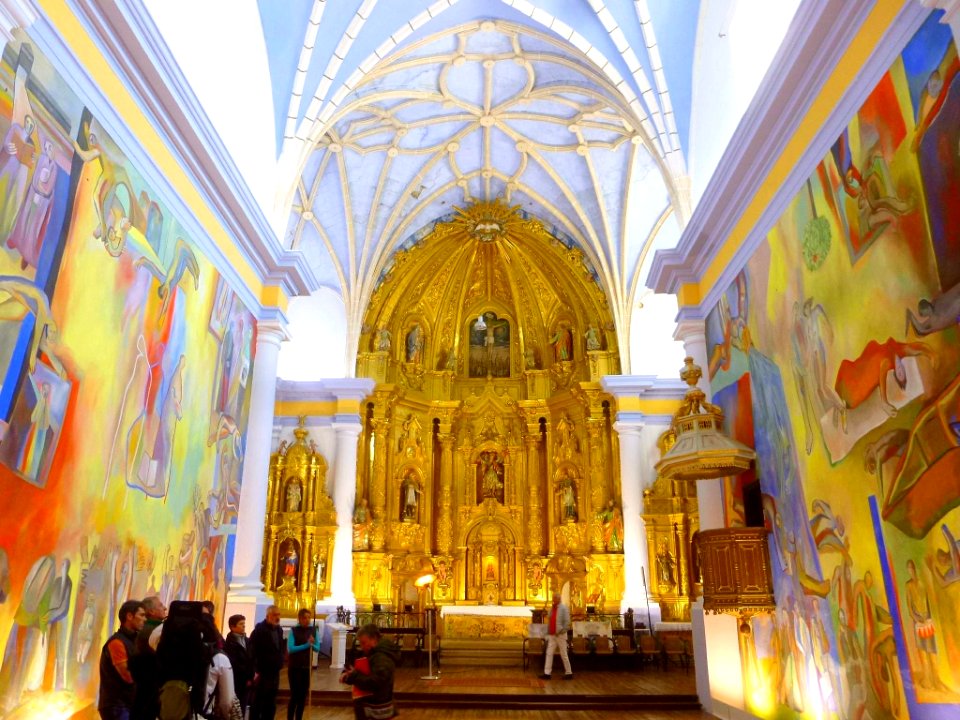 Antezana - San Miguel Arcángel, interior, 'Pinturas para la vida' (Xabier Egaña) 22