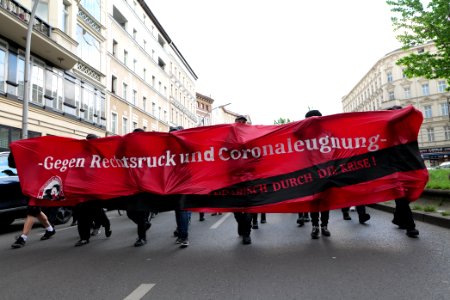 Antifascist demonstration Berlin-Wedding 2021-05-21 17