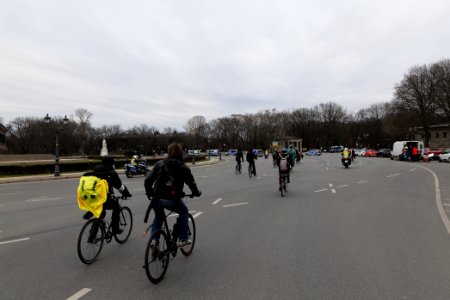 Antifascist bicycle demonstration Berlin 2021-03-20 15