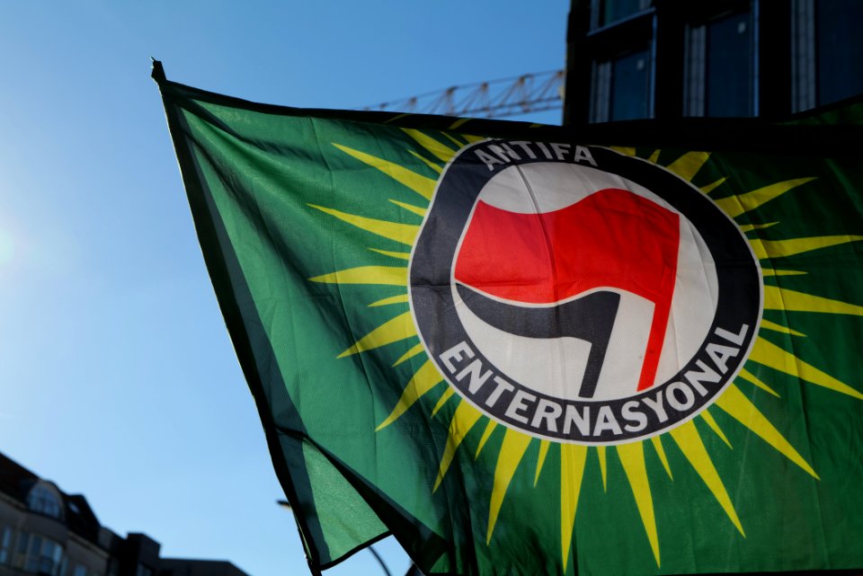 Antifascist demonstration against KDW in Berlin-Wedding 2020-07-31 15