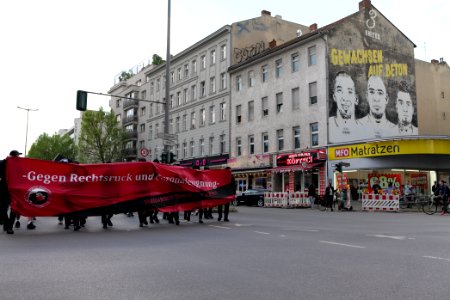 Antifascist demonstration Berlin-Wedding 2021-05-21 15