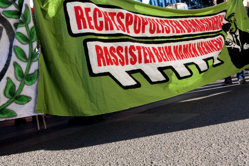 Antifascist demonstration against KDW in Berlin-Wedding 2020-07-31 13
