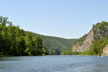 Landscape mountains ural mountains