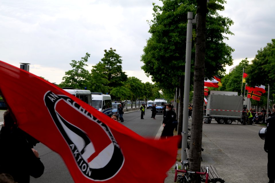Antifascist protest Berlin 2020-05-23 09