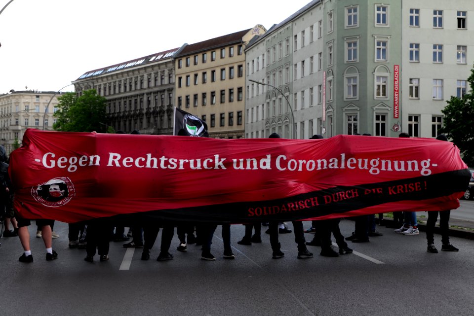 Antifascist demonstration Berlin-Wedding 2021-05-21 19