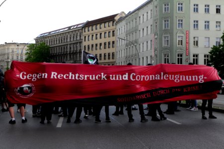 Antifascist demonstration Berlin-Wedding 2021-05-21 19