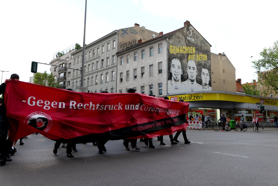 Antifascist demonstration Berlin-Wedding 2021-05-21 16
