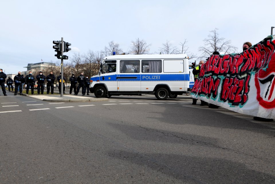 Antifascist demonstration Berlin 2021-03-20 23