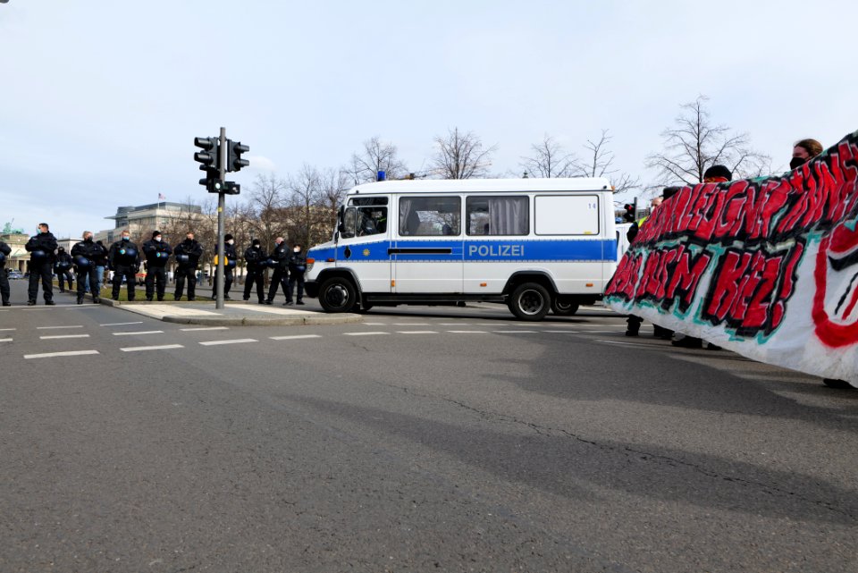 Antifascist demonstration Berlin 2021-03-20 22