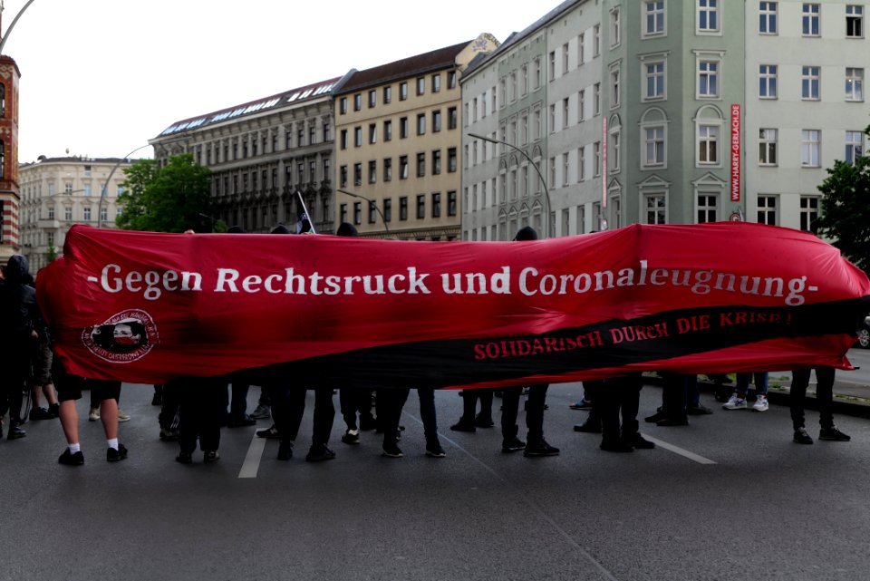 Antifascist demonstration Berlin-Wedding 2021-05-21 18