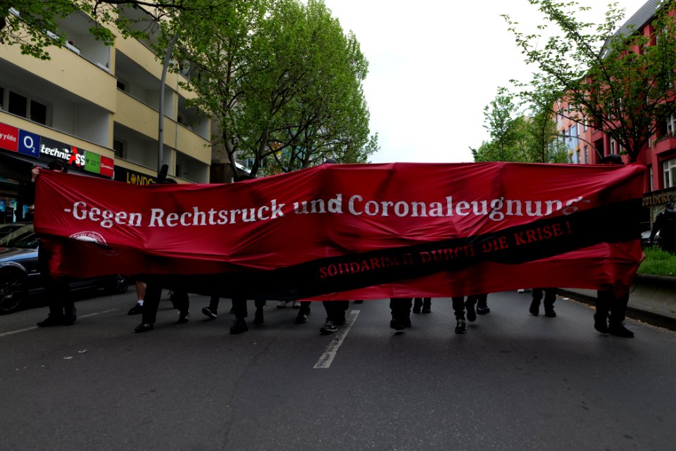 Antifascist demonstration Berlin-Wedding 2021-05-21 13