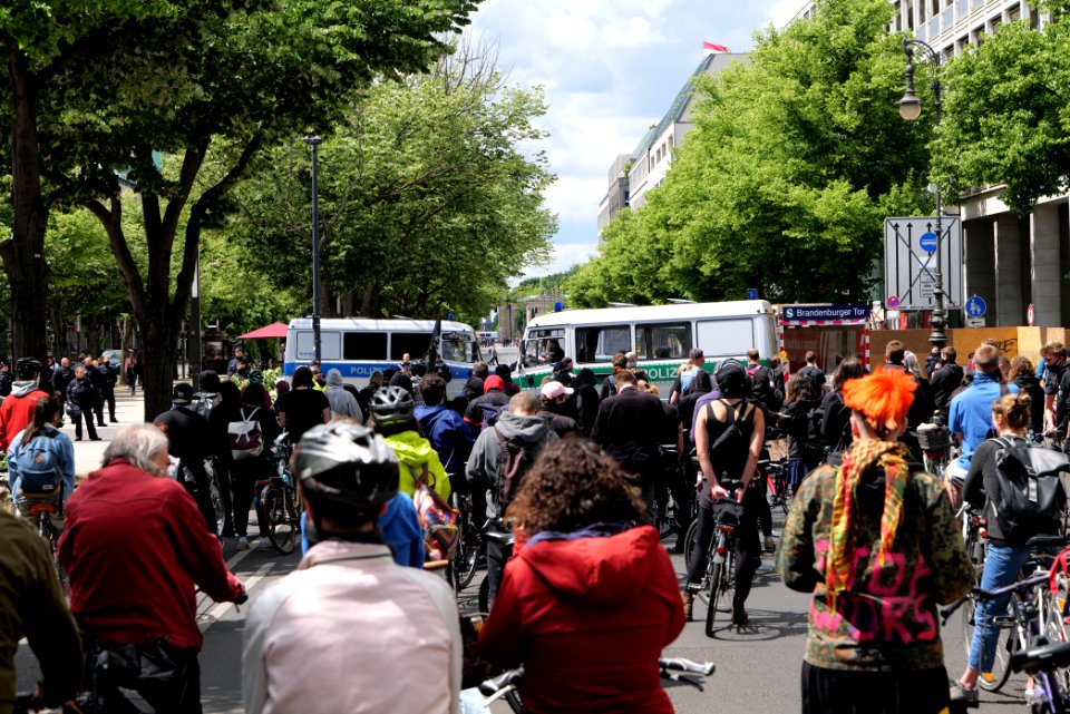 Antifascist bicycle demonstration Berlin 2020-06-06 29