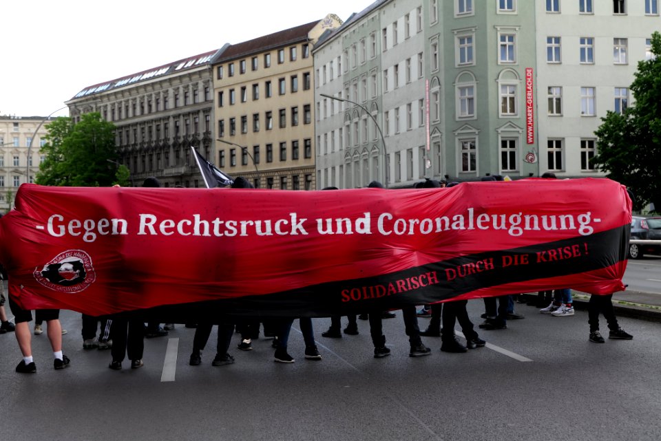 Antifascist demonstration Berlin-Wedding 2021-05-21 20