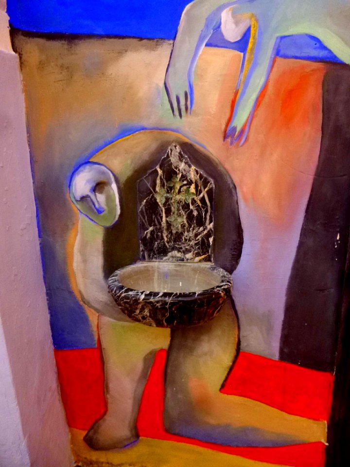 Antezana - San Miguel Arcángel, interior, 'Pinturas para la Vida' (Xabier Egaña) 25