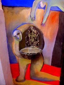 Antezana - San Miguel Arcángel, interior, 'Pinturas para la Vida' (Xabier Egaña) 25