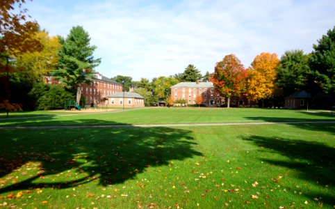 Andover Massachusetts Phillips Academy west quad south looking north photo