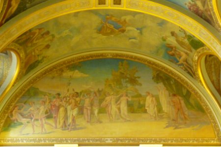 Andere zijwand van Europazaal