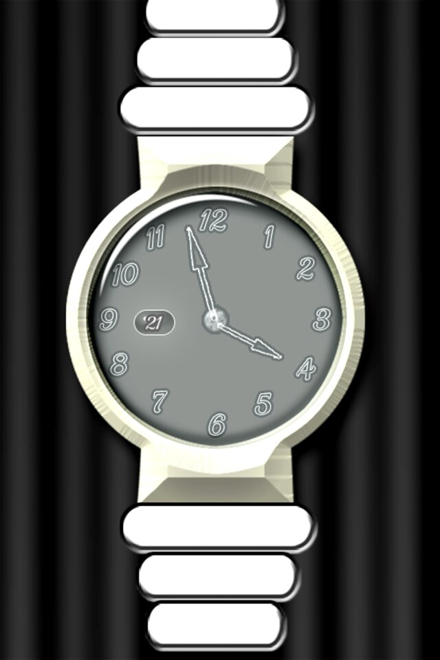 Clock wrist watch graphic
