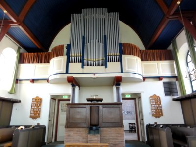 Andelst rijksmonument 36730 NH kerk, binnen, orgel