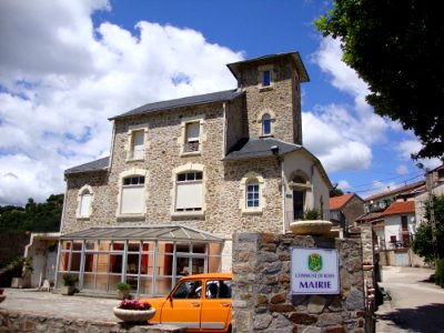 Andabre (Rosis, Hérault, Fr) mairie de Rosis