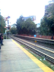 Anden provisorio Belgrano R Mitre Suarez
