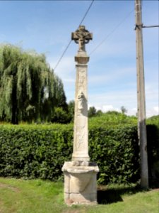 Andernay (Meuse) croix de chemin, recto
