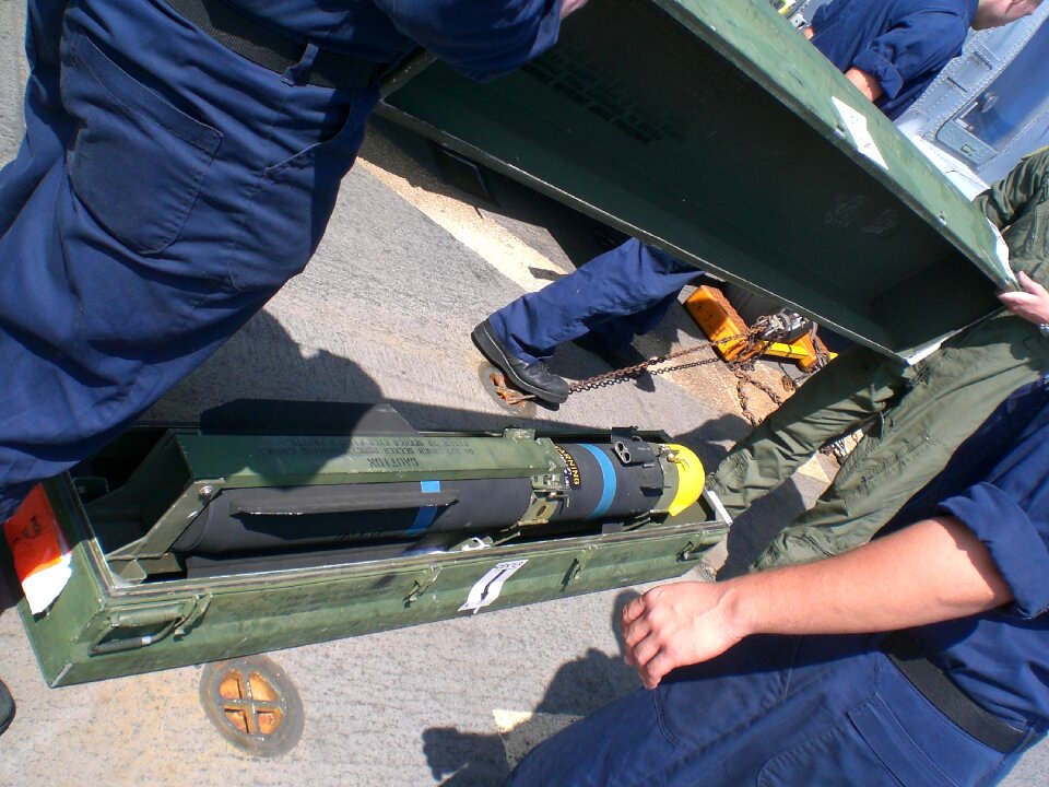 Rocket helicopter crew