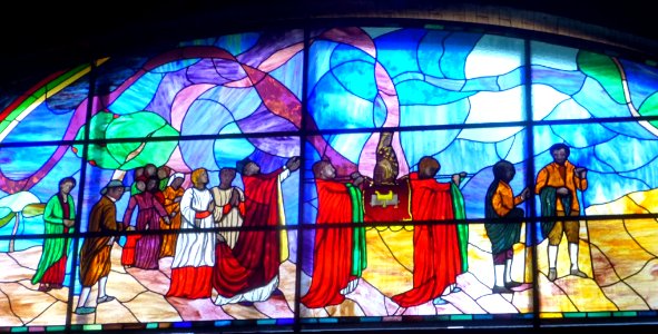 Andosilla - Basílica de la Virgen de la Cerca, vidrieras 5