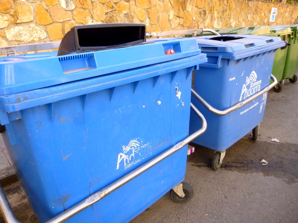 Andorra (Teruel) - reciclaje de residuos urbanos 1