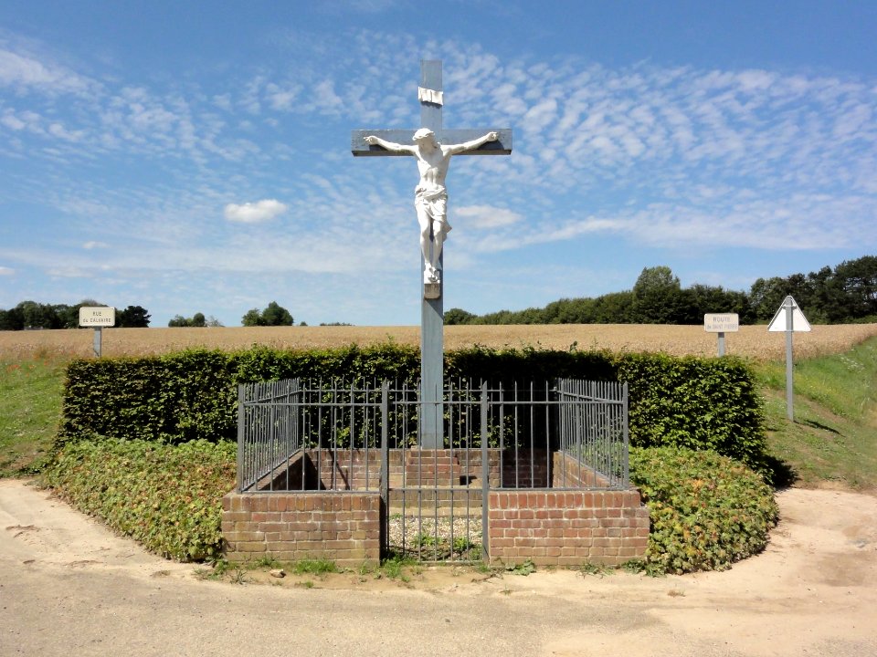 Ancretteville-sur-Mer (Seine-Mar.) calvaire d'Ecombarville