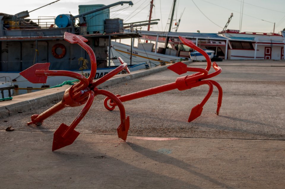 Anchors in Spring Chacachacare