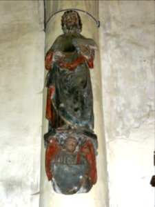 Ancerville (Meuse) église, statue (04)