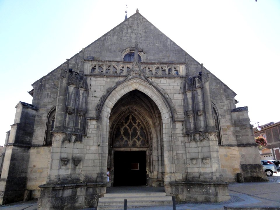 Ancerville (Meuse) église (04) ouest, entrée