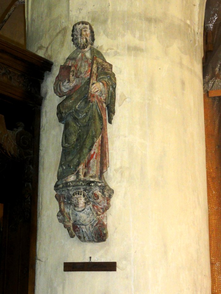 Ancerville (Meuse) église, statue (15)