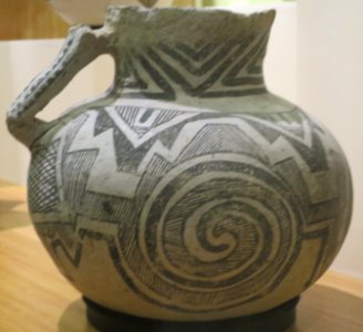 Ancestral Pueblo, Tularosa black on white pitcher, 1100-1250 CE, Heard Museum