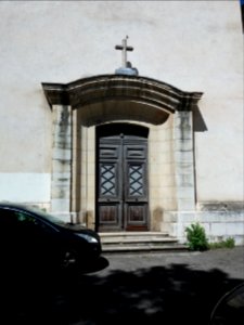 Ancien hôpital militaire de Villemanzy - Porte de l'ancienne chapelle